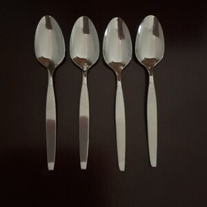 Oneida Community FROSTFIRE Teaspoons (Set of 4) Stainless 6"